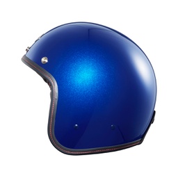 [HM0020127009] หมวกกันน็อค Vintage I Solid พื้น น้ำเงิน